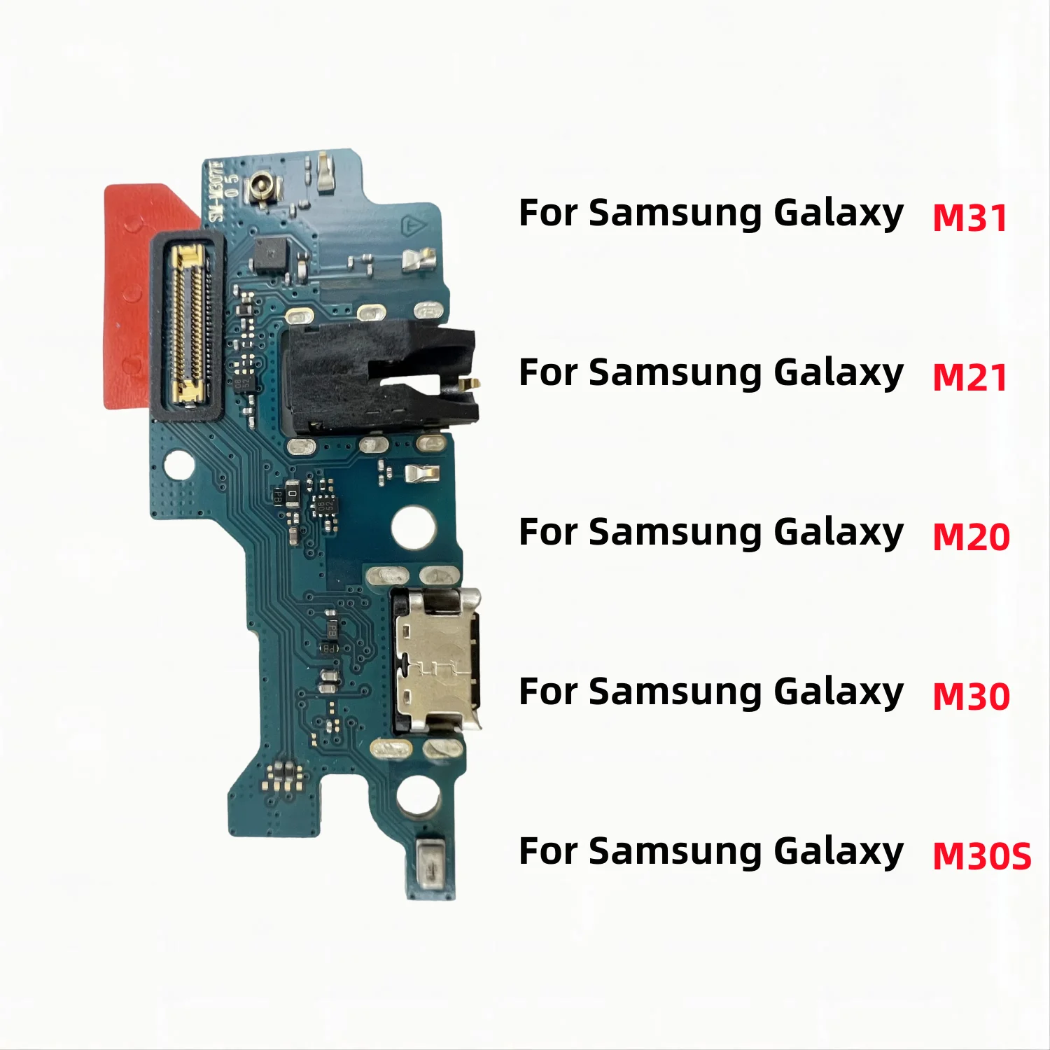 USB Charger Dock Connector Board Charging Port Flex Cable For Samsung Galaxy M31 M21 M30 M30S M20 M22 M32 M52 M53 5G