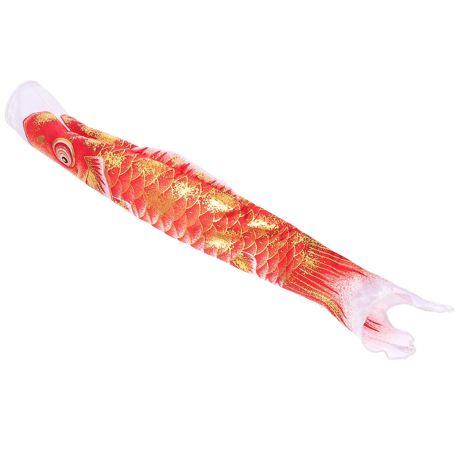 

Black 50cm Carp Shaped for Garden Outdoor Hanging Outdoor Carp Windsock Photo Wind Sock Flag Prop Direction Flag