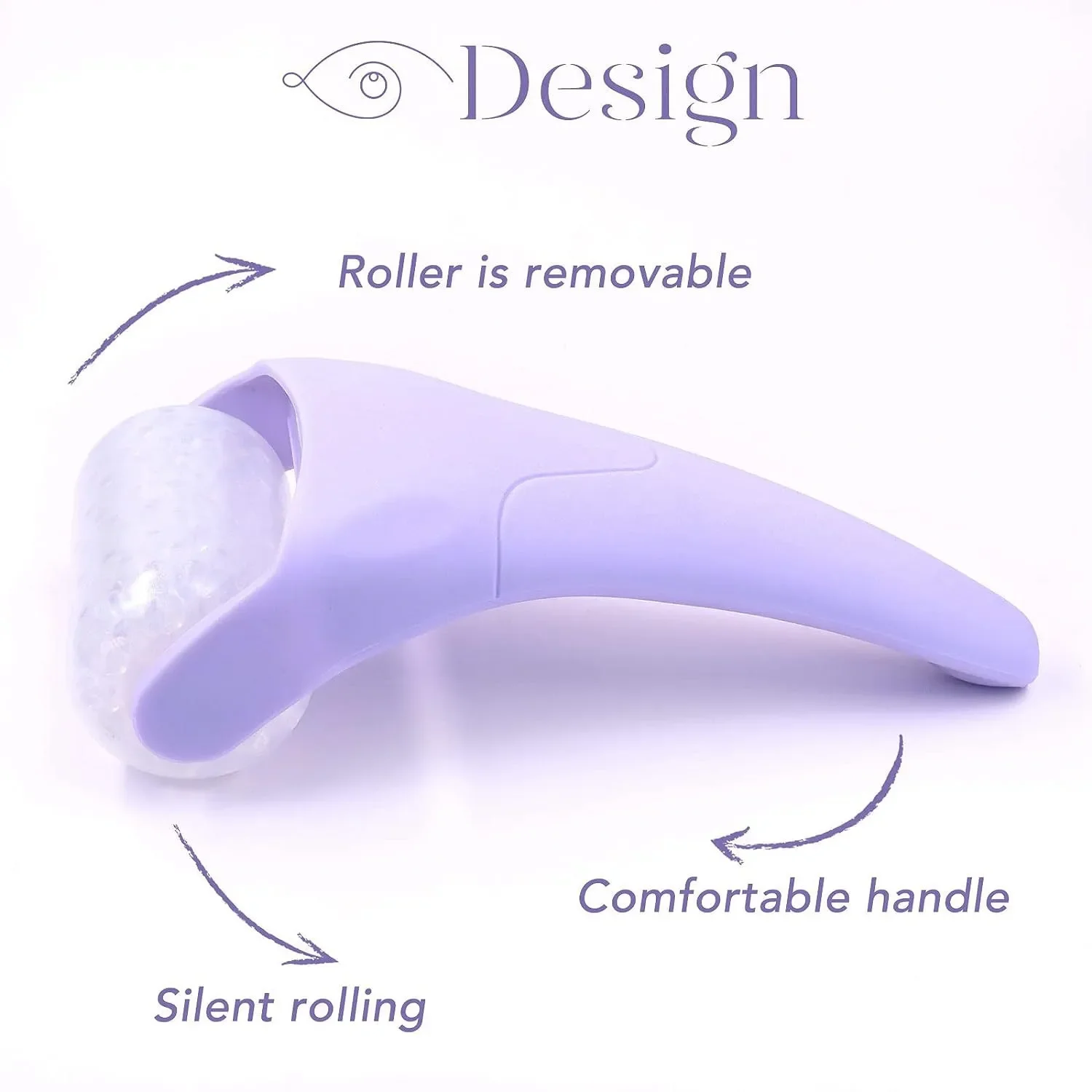 Face Ice Massager Skin Care Tools Face Ice Facial Roller Beauty Ice Compress Face Roller Massager Body Relaxer Massage Tool