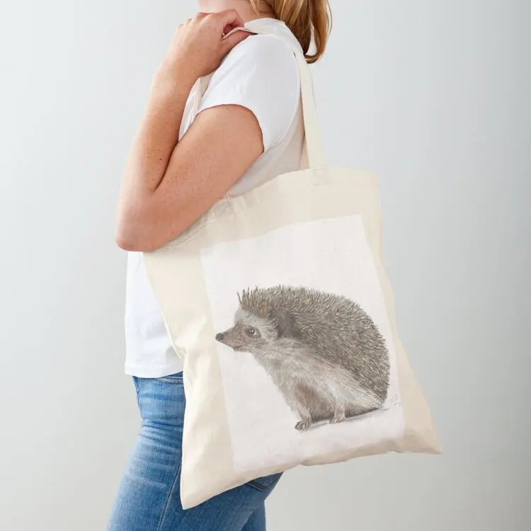 funny looking hedgehog Tote Bag