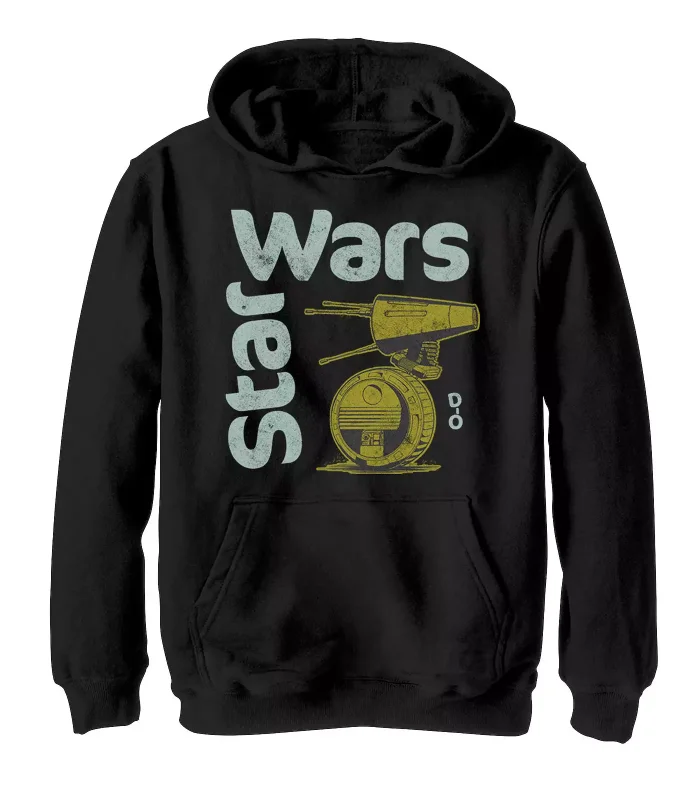 Hoodie Star Wars untuk pria dan wanita dengan pola cetak untuk dipakai sehari-hari di musim gugur dan musim dingin, hoodie katun murni berbahan fleece.