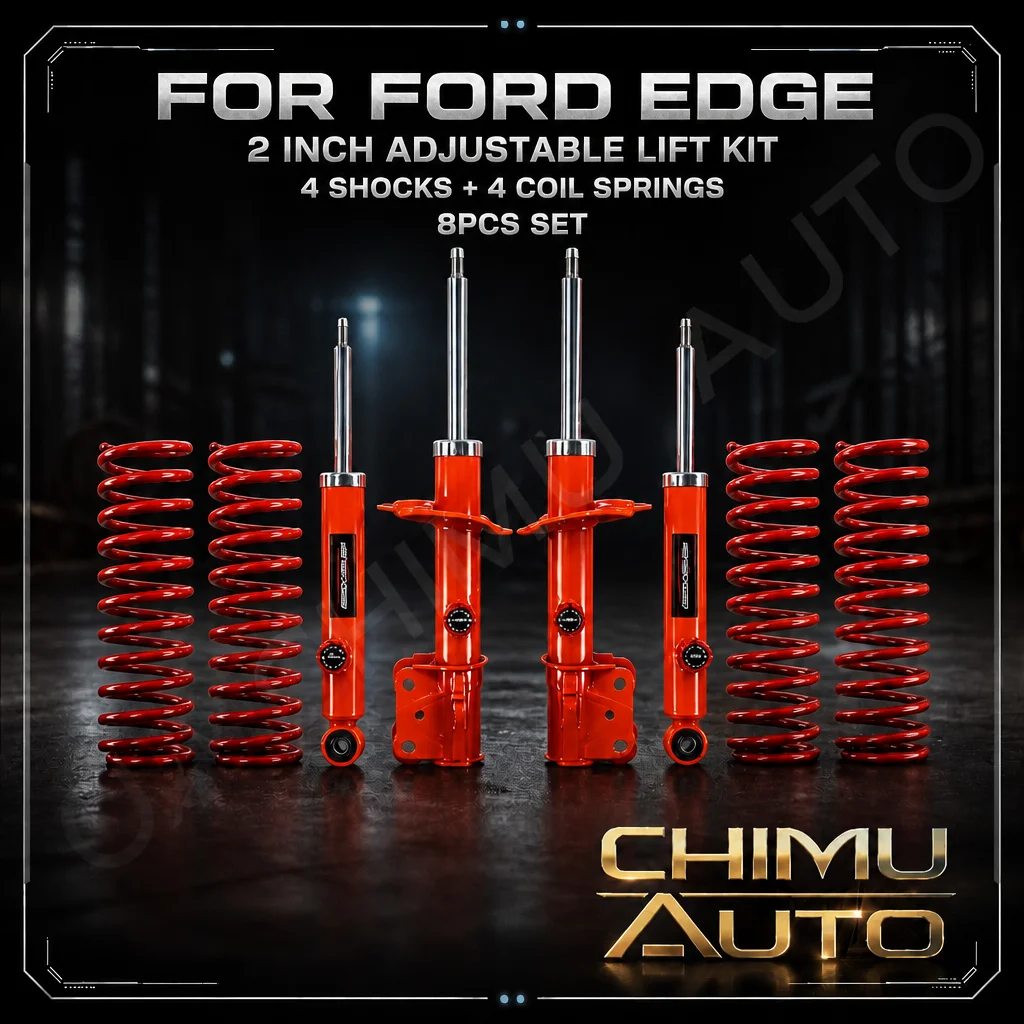 【CHIMU AUTO】For Ford Edge 2 Inch Adjustable Suspension Lift Kit 4 Shock Absorbers 4 Coil Springs 8pcs Set