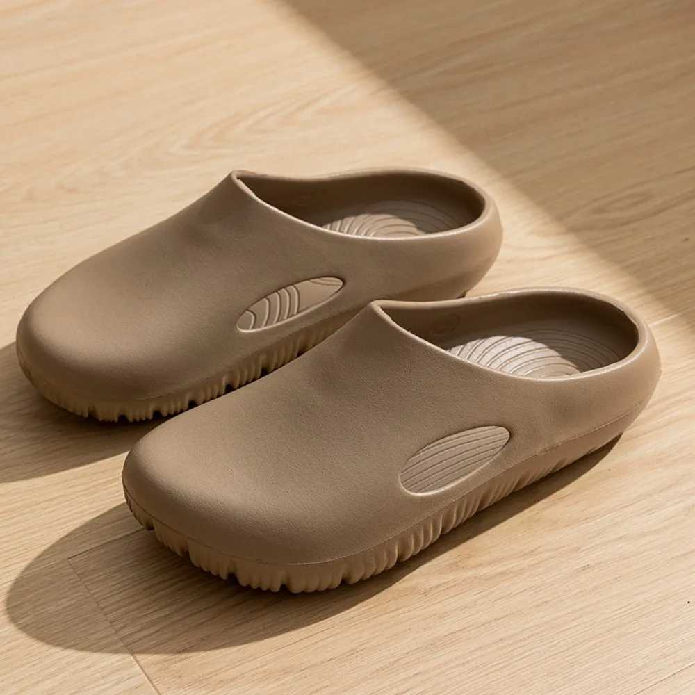 Anti-Slip EVA Bread Slippers Comfortable Odor-Resistant House Shoes Lightweight Soft Summer Home Slippers Men and Women