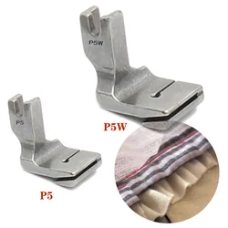 Sewing Machine Presser Foot P5 P5W P50H Pleating/Shirring Presser Foot Wide /Narrow Double Layer Wrinkle Presser Foot