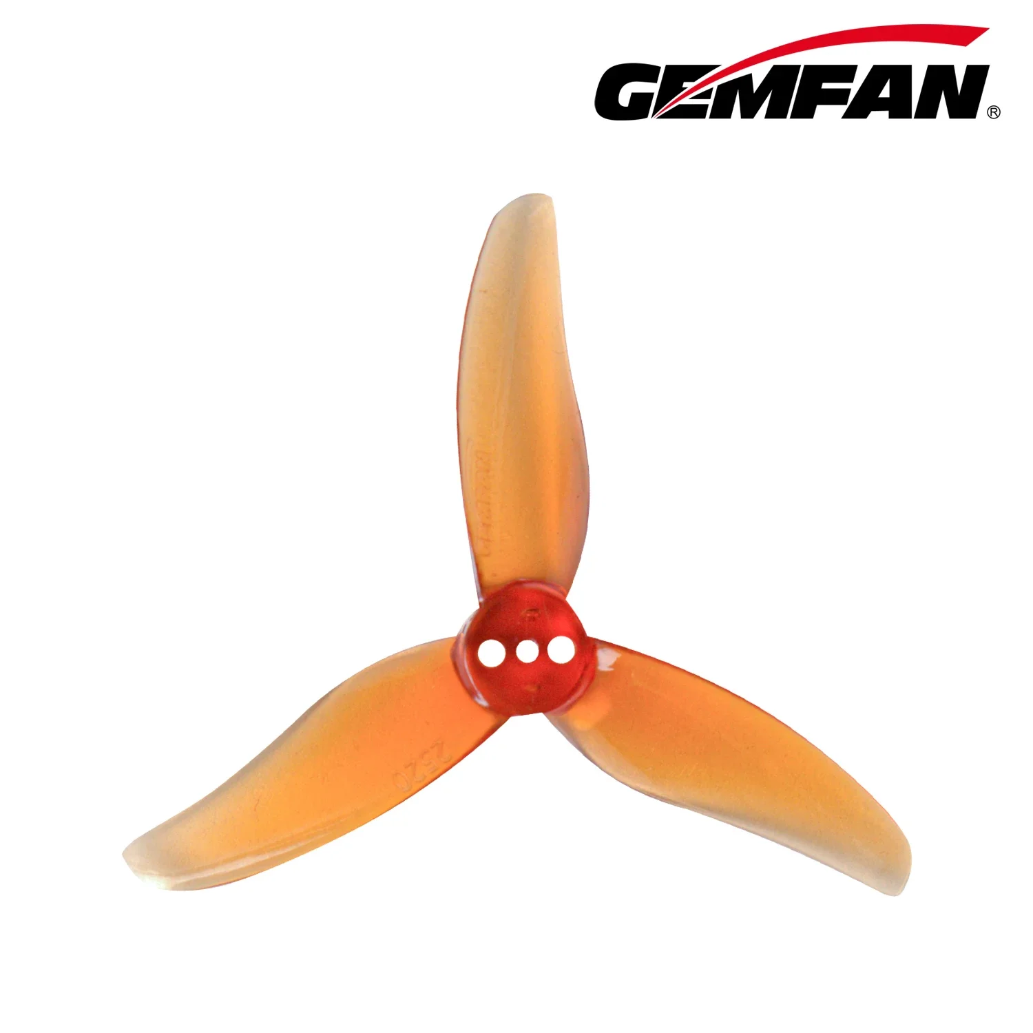 Gemfan 2520 Hurricane 2520-3 2 inch 3-bladige 2,5x2,0x3 propeller drie gaten 1,5 mm FPV-propeller voor FPV Racing tandenstoker Drone