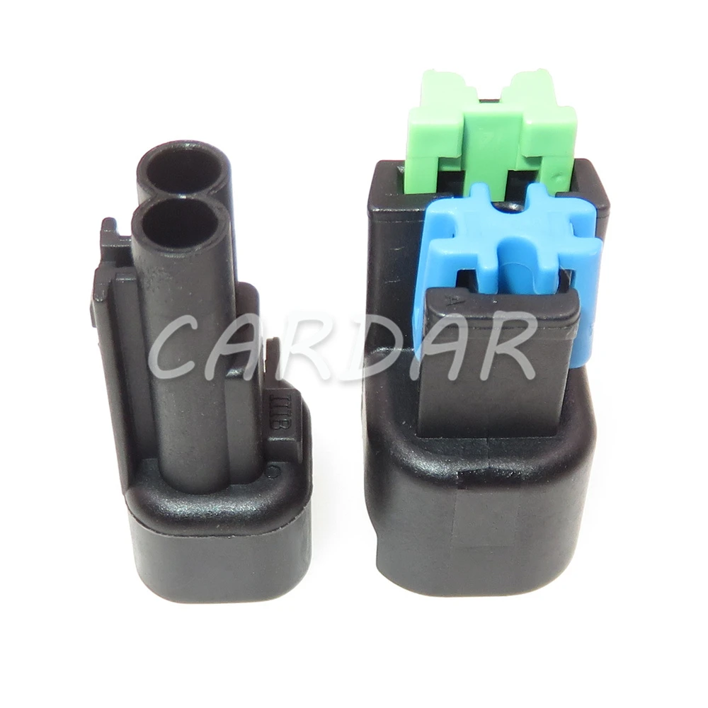 1 Set 2 Pin 15419715 34675-0001 15497399 EV6 LS2 3 ID-1000 AC Assembly Automotive Injector Wire Harness Waterproof Socket - Image 2