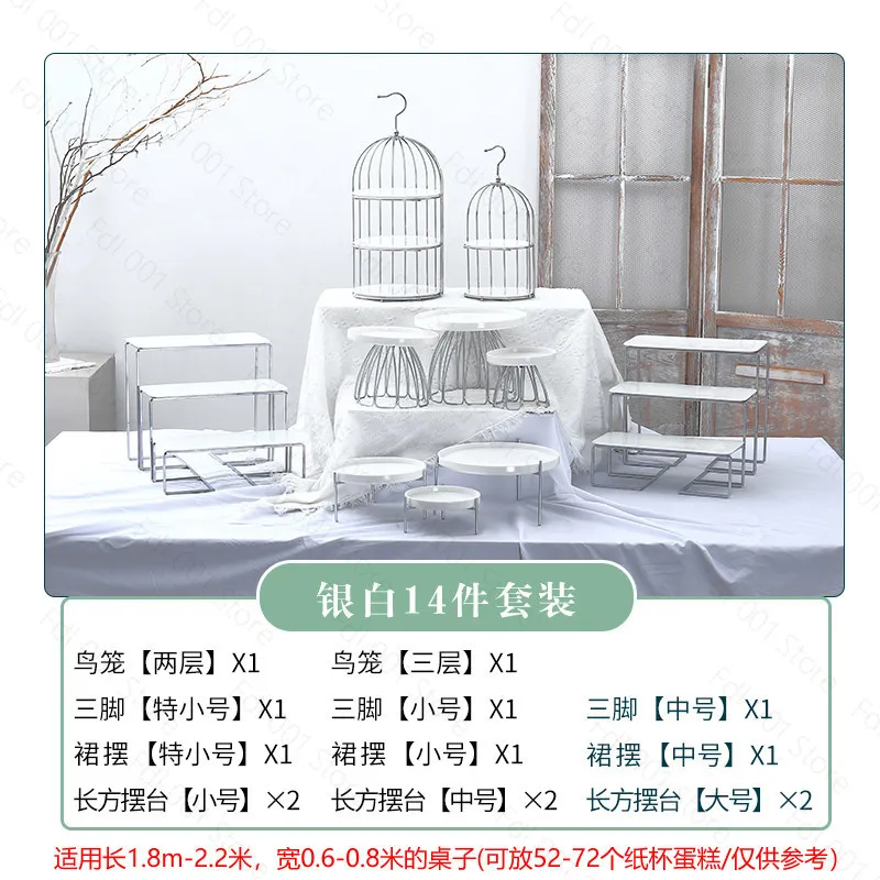 Wedding Dessert Table Display Stand  Cake Snack Tray Setting Table