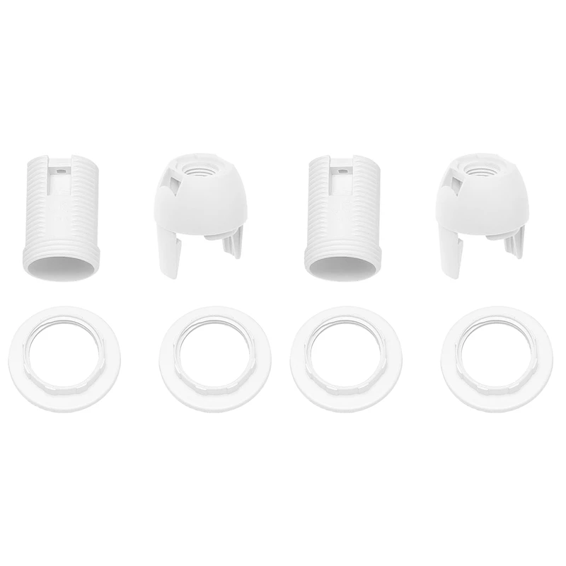 

LJL-2X Plastic Shell Screw Type E14 Bulb Light Lamp Holder Socket AC 250V 2A