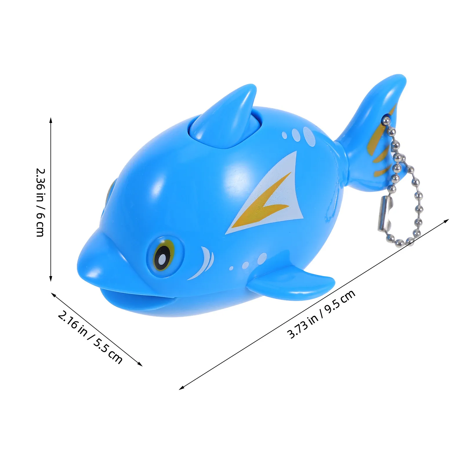 Dolphin Shaped 1M Soft Tape Measure Lightweight Pocket Size for Body Measuring Tailor Sewing Craft Learning Fishing and