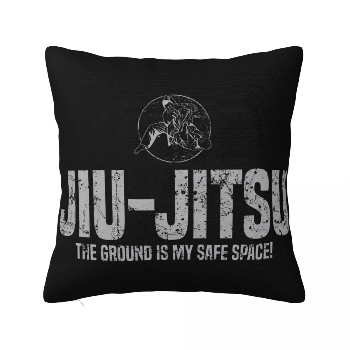 Jiu Jitsu The Ground Is My Safe Space Pillow Cases Pillowcase 40X40 Cushion Cover 45*45 Pillow Case Pillow Cover