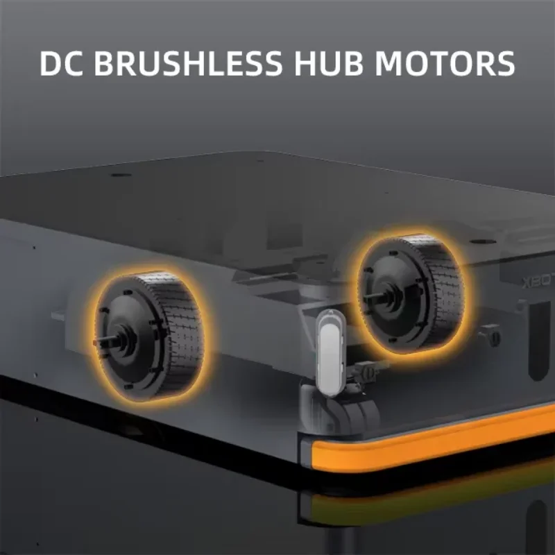 Aparisee-Ankunft Trem Inteligente Transporte Robô, Agv Max. Gestwindigkeit Einstellbar, Host App 300kg