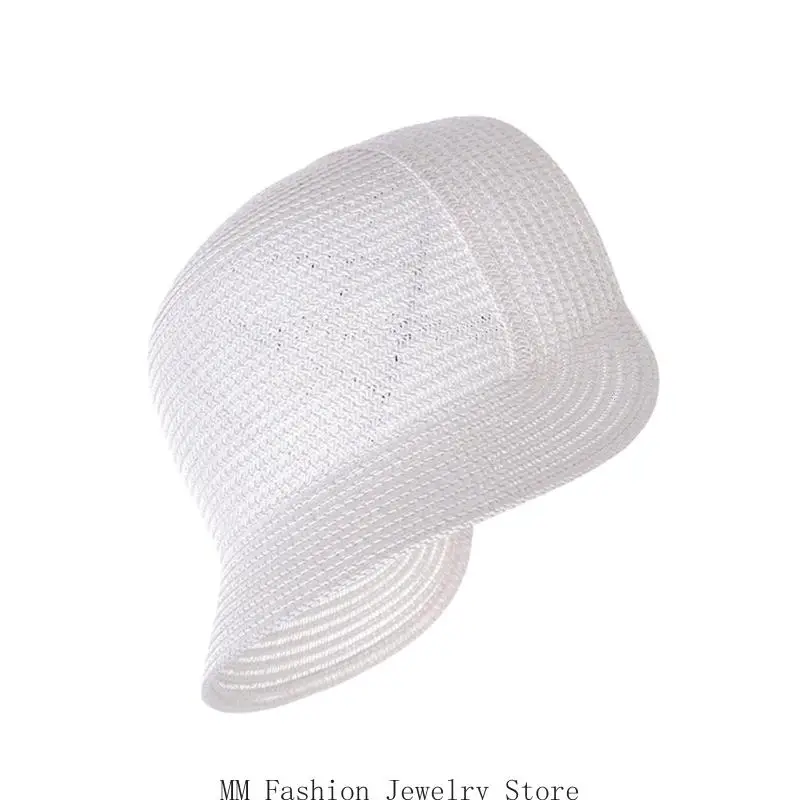 D0UB Straw Bonnet Craft Hat Base For Women Victorian Styles Event Carnivals Shows Hat