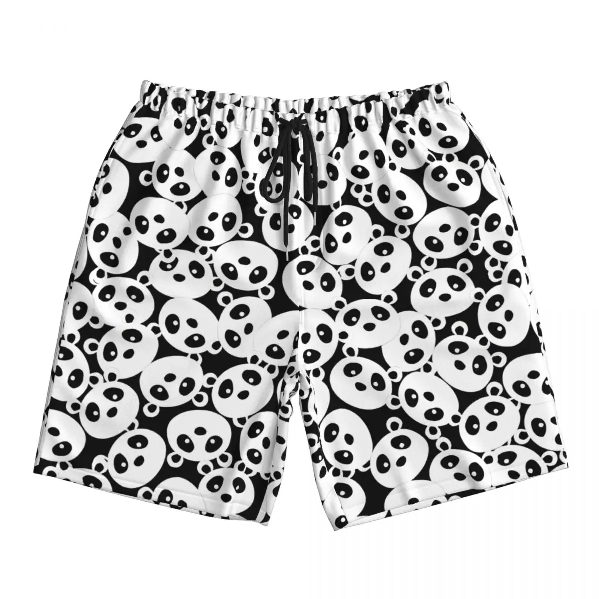 

Man Gym Shorts Cute Panda Casual Beach Trunks Comfortable Sports Fitness High Quality Large Size Board Short Pants