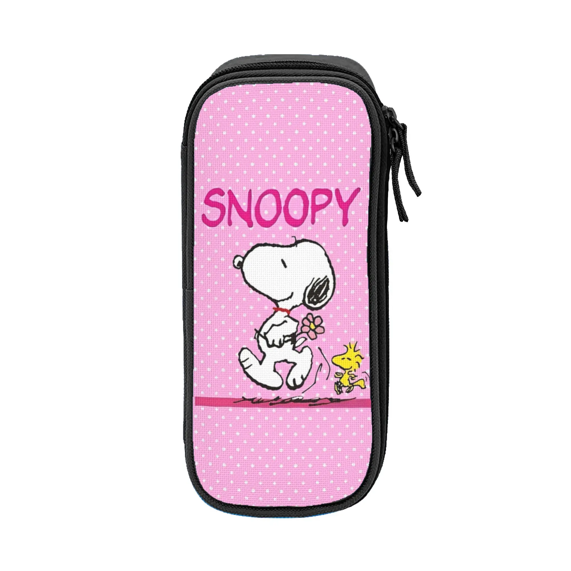 

Snoopys cartoon dog Accessories Pen Box Large Capacity Kids Pencilcase Suprise Gift