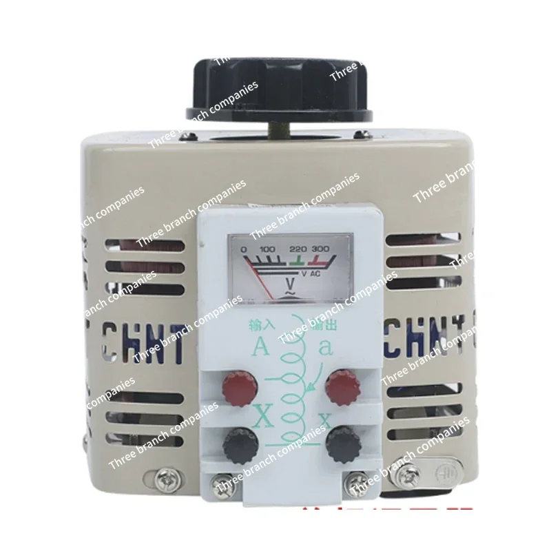 Adjustable voltage autotransformer AC contact voltage regulator Tdgc2 single-phase 220V