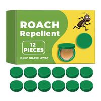 12Pcs/Box Roach Bait Stations Cockroach Remover Roach Repellent Effective Roach Bait Gel Roach Trap For Outdoor Home Kitchen