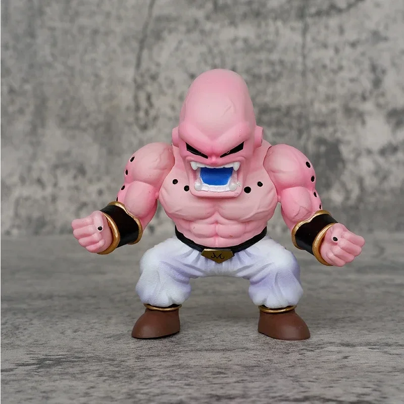 Figura de Anime de Dragon Ball, Buu Majin, estatua Gk de Pvc, modelo de muñeca de colección, decoración de habitación, juguetes de escritorio, regalos, 10cm