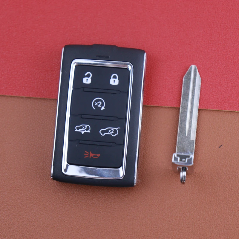 Casing Kunci Mobil 3 4 5 6 Tombol untuk Jeep Wagoneer 2021-2022 untuk Grand Cherokee L RAM 2020 2021 2022