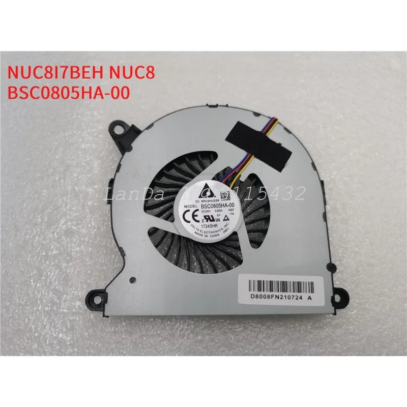 Replacement Cooling Fan for NUC8 Series High Airflow Quiet Operation Durable Bearing Efficient Heat Dissipation Compact Design C
