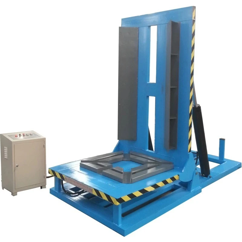 New 90 Degree Hydraulic Steel Coil Tipper and Upender for Restaurant Retail & Manufacturing Plant Use 1-15T Capacity