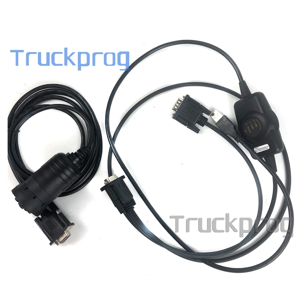 Diagnostic Tool to ECU/PRO/CANfox interface+DB9 to 9-pin Deutsch cable KADIAS for Liebherr engines Diagnostic Kit with LiDIA