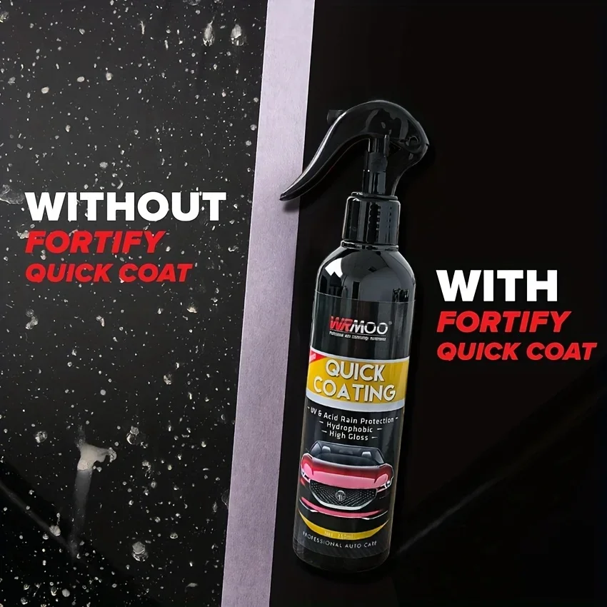 Universal Ceramic Coating Spray Nano Coating That Enhances Paint Brightness, Water-Resistant, Stain Remover, High-Gloss Finish