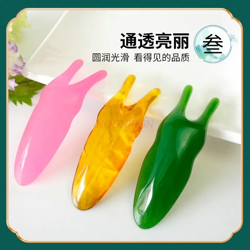 Resin Nose Massager Promote Blood Circulation For Trigger Point Therapy Gua Sha Board Facial Massage Nose Lifting Tool