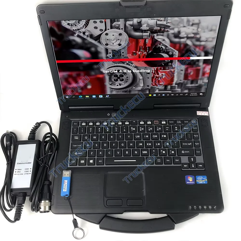 

CF53 LAPTOP For Deutz Decom LEVEL6 Diagnosis tool For DEUTZ serdia4.0 serdia 2010 for Fahr DIAGNOSTIC programming Tool