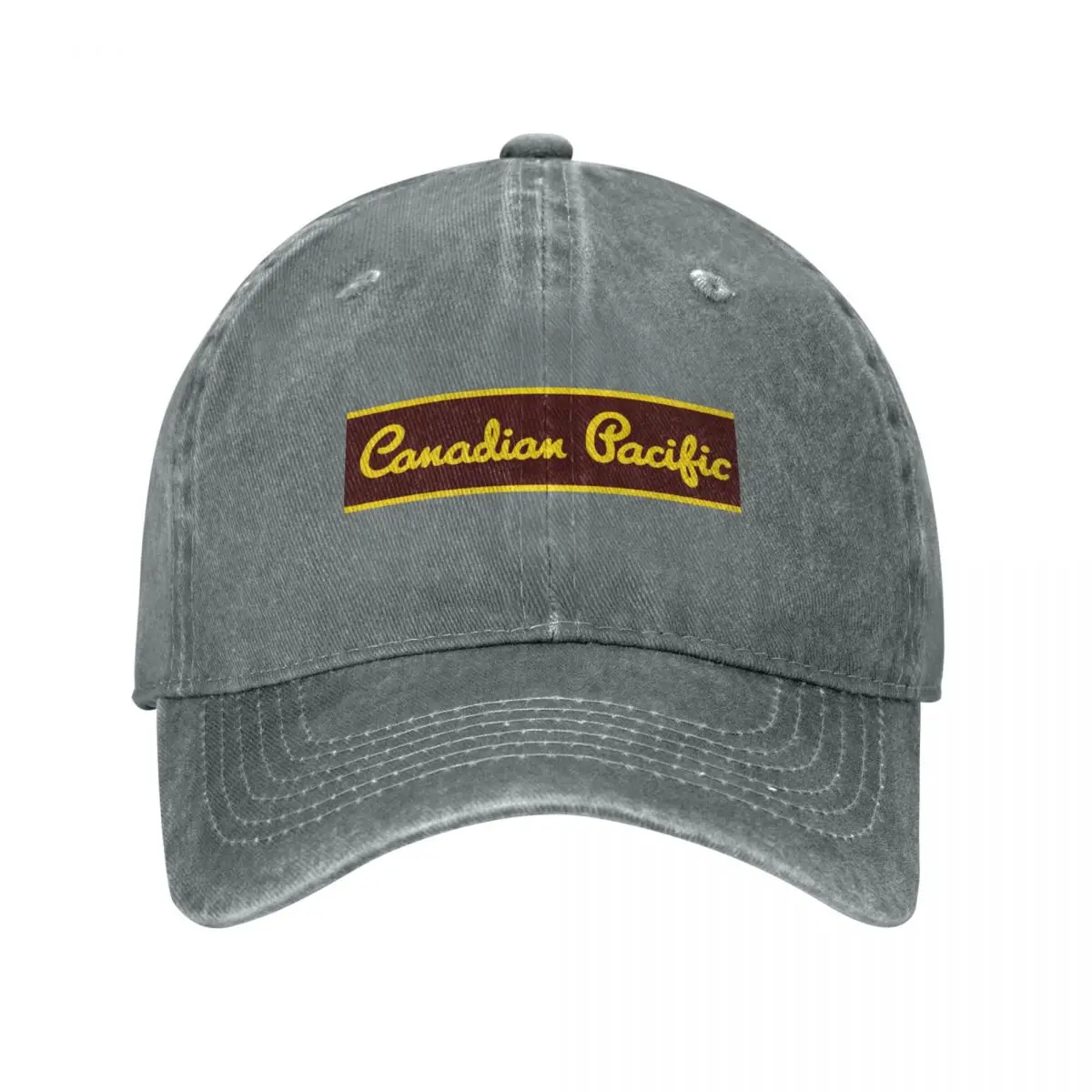 Vintage Canadian Pacific Railway Baseball Cap Sunscreen |-F-| Beach Outing Luxury Woman Men's