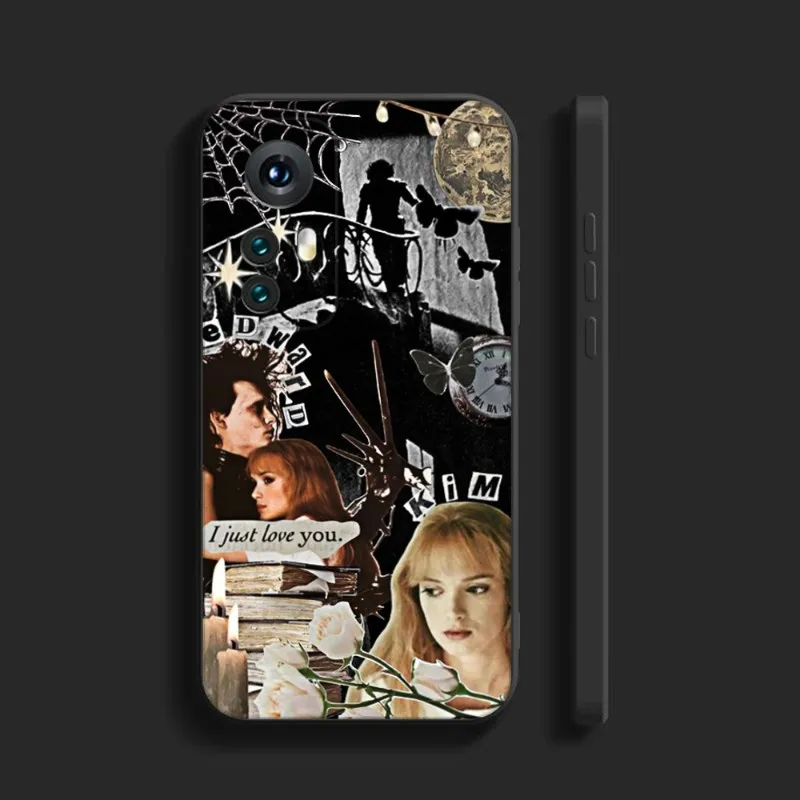 Capa para telefone Edward Scissorhands, tampa traseira macia para Xiaomi Redmi Note 11, 10, 9C Pro, 10X, K20, Note 9A, K40, K30S