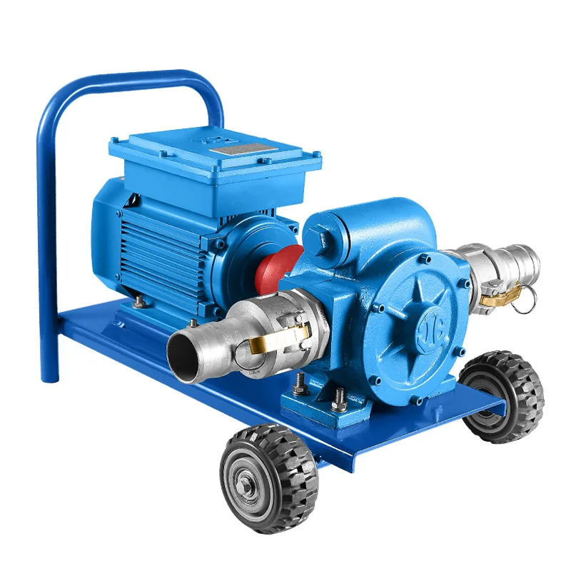 

Explosion-proof portable oil pump, large flow self-priming electric oil unloading pump