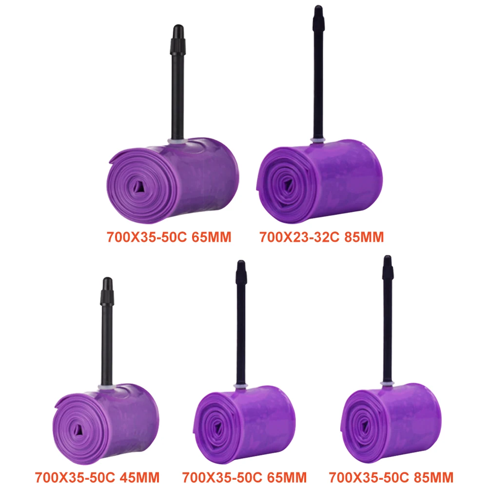 700C X 35-50C/23-32C Fahrrad Innenrohr Ultraleicht Rohr TPU Schläuche Mit 45/65/85mm Länge Presta Ventil Fahrrad Zubehör