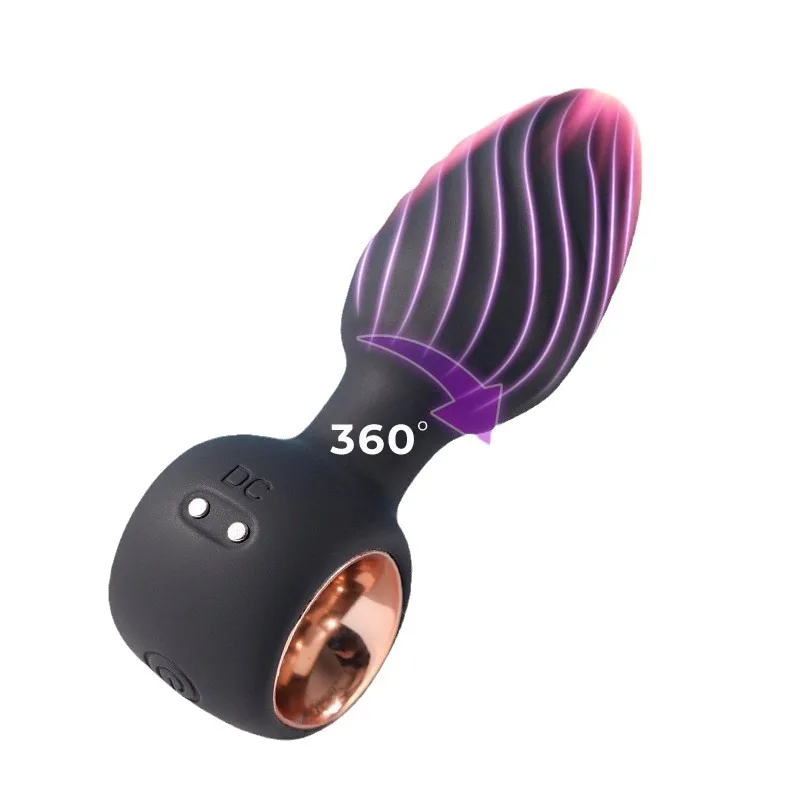 Charan International Asila ring anal plug electric vibration male massage exercise machine erotic sex masturbation toy