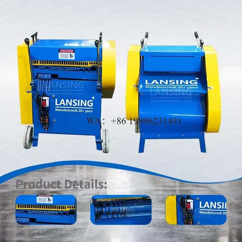 Wmwmnu for Lansing FD-2 1-45mm Wire Stripping Waste Cable Separator Double Layers 29 Knives Compact Wire Stripper