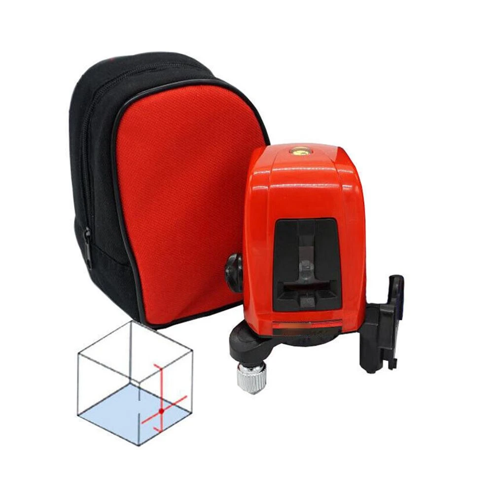 Laser Level 2 Red Cross Line 1 Point AK435 Horizonatal Vertival 360 Rotary Self- leveling Nivel Laser Diagnostic Tools AK435