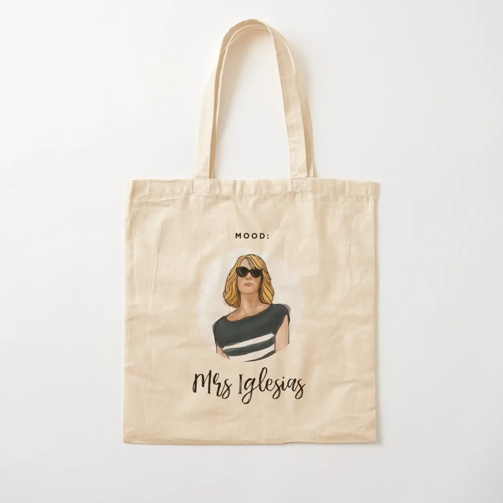 bridesmaids move kristen wiig funny mrs iglesias print Tote Bag canvas shopping bag Gift bag Women's tote Canvas Tote