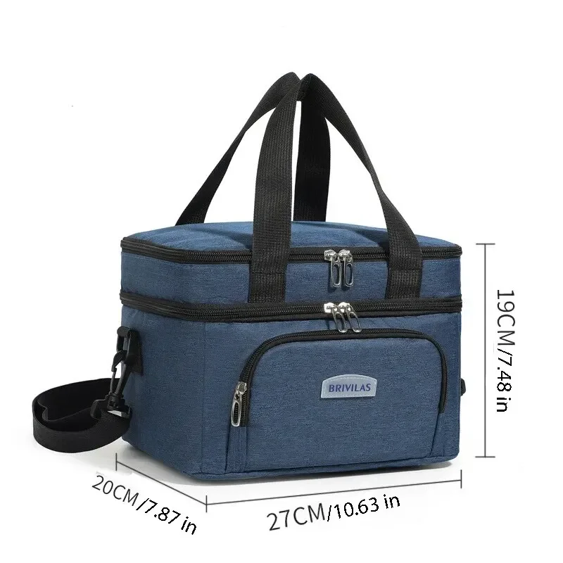 Portable Multi-Function Insulated Lunch Bag - Available in Multiple Colors