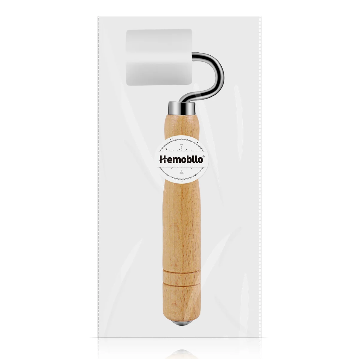 Rodillo de costura de papel tapiz de mano pesada, rodillo de presión de decoración del hogar, herramienta de bricolaje