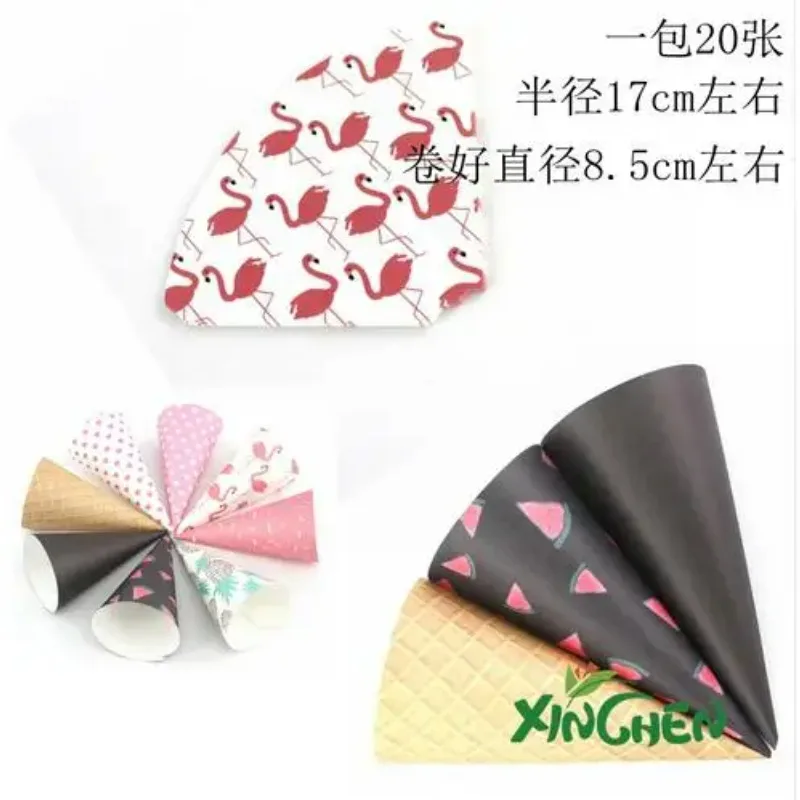 20Pcs Sweet Paper M…