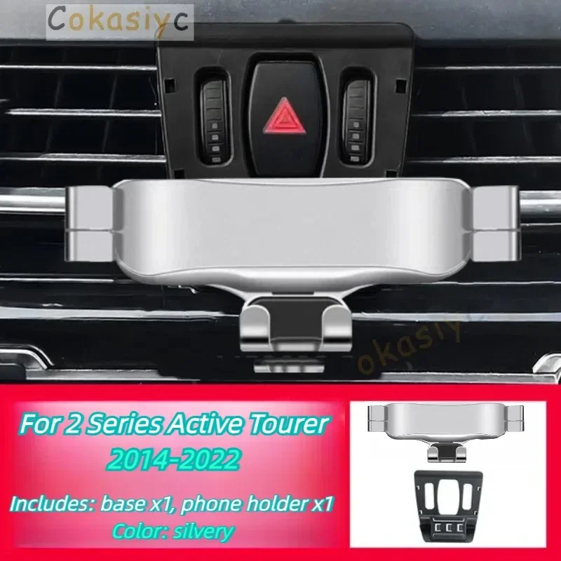 

Car Phone Holder for BMW 2 Series F45 Active Tourer Gravity Navigation Special Bracket Rotatable Support Clamping Accessories