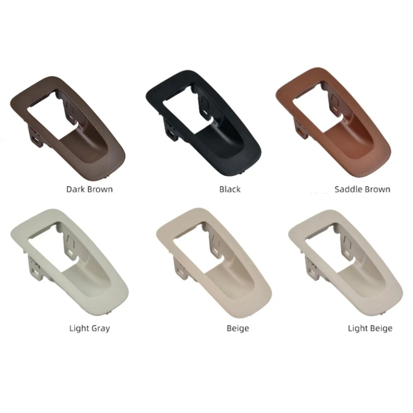 1PC Car Handbrake Button Cover Panel Trim For Mercedes Benz C Class W205 E Class W213 W238 Frame Hand Brake Decoration Cover