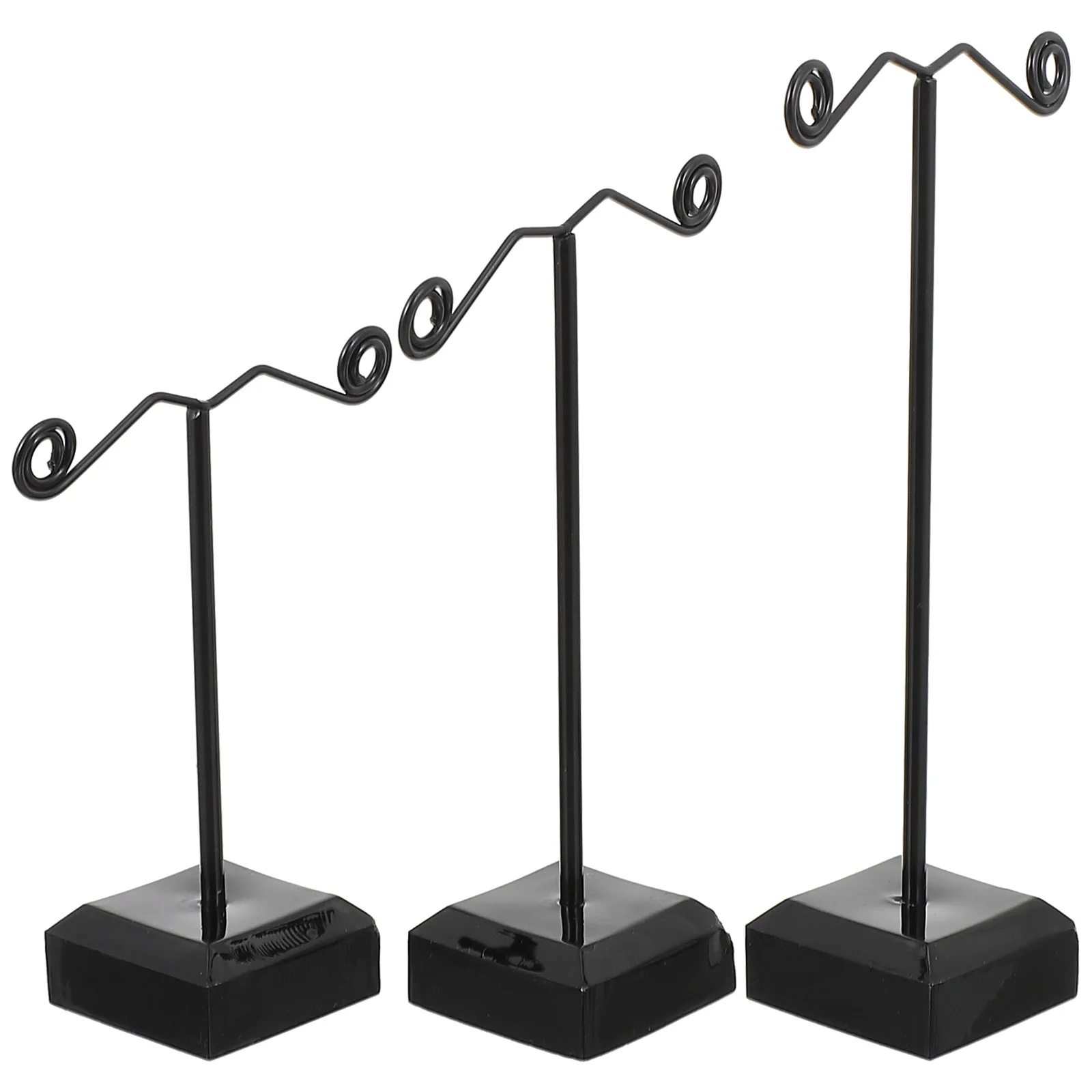 

3 Pcs Jewelry Rack Storage Display Holder Earring Stand Earrings Organizer Acrylic