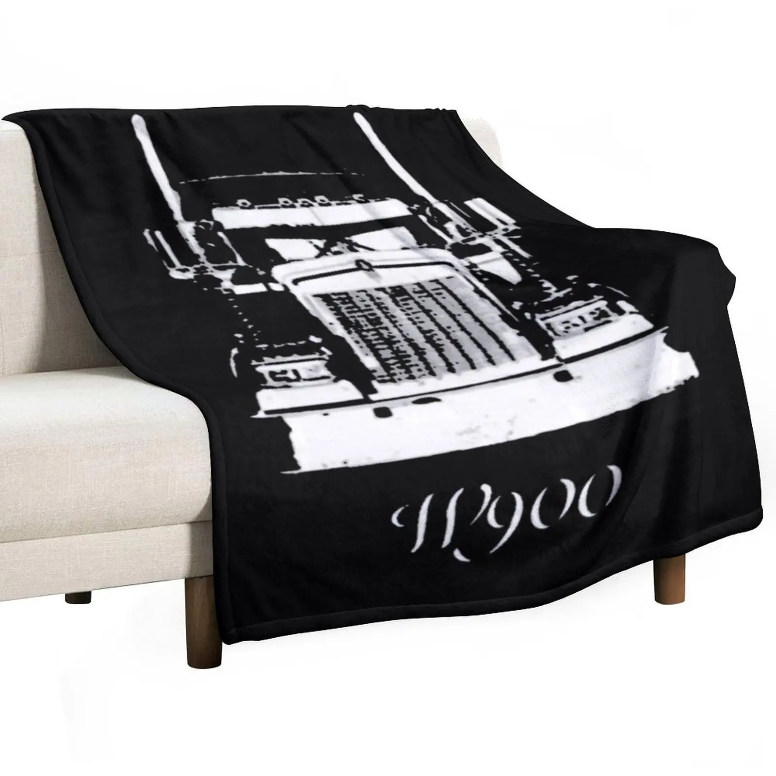 

Kenworth W900 Grill View Worn Look \t Throw Blanket Furrys Summer Sofa christmas gifts Blankets