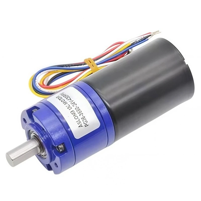 PG36-3650 Planetary Brushless DC Speed Reduction Motor, 12V/24V Reversible and Adjustable-speed Motor