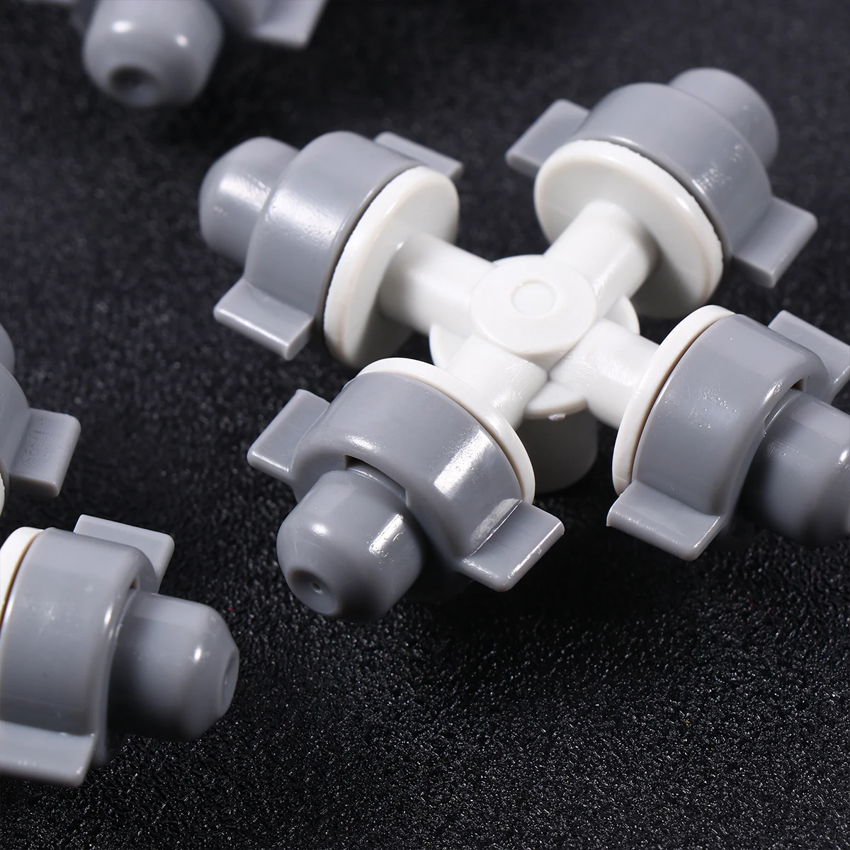 

10pcs Atomizing Sprinkler Head Irrigation System Water Control Durable Miniature Garden Hose Detachable Nozzle Tool