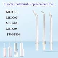2/4PCS For Xiaomi MIJIA ME0701 ME0702 F300 F400 ME0703 Oral Irrigator Water Flosser Nozzles Electric Oral Irrgator Tip Head