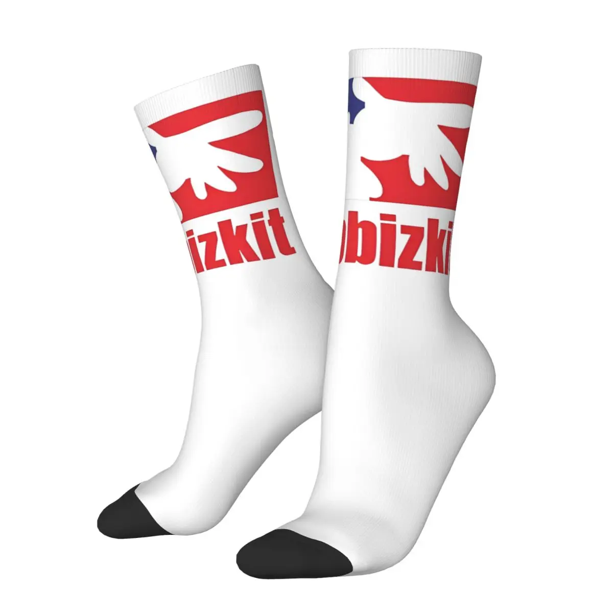 Limp Bizkit Band Socks Men Women Polyester Fashion Socks Hip Hop Spring Summer Autumn Winter Middle Tube Socks Gifts