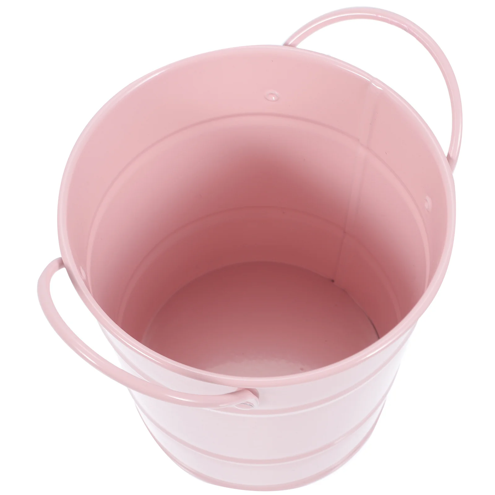 Makeup Brush Bucket Iron Desktop Organizer Pen Container For Stationery Pencil Holder Cosmetics Storage Brush Pen Pot