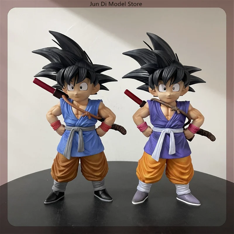 

19.5cm Dragon Ball Goku Childhood Appearance Classic Image Anime Figure Model Statue Collection Desktop Decoration Ornament Toys