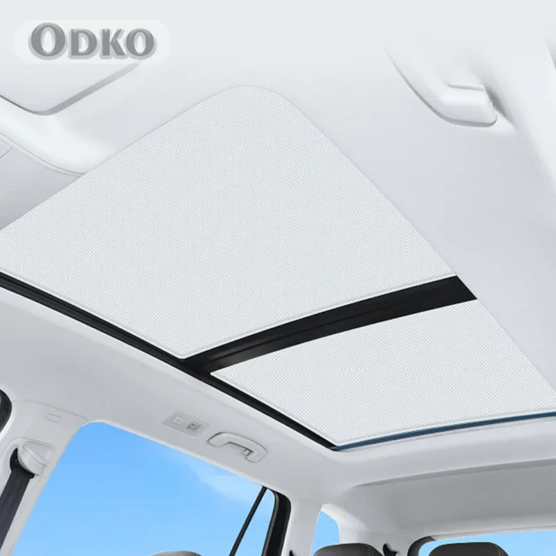 Car Electrostatic Adsorption Sunroof Sunshade Cover For Nissan Ariya 2021-2023 2024 Heat Insulation Skylight Sticker Accessories